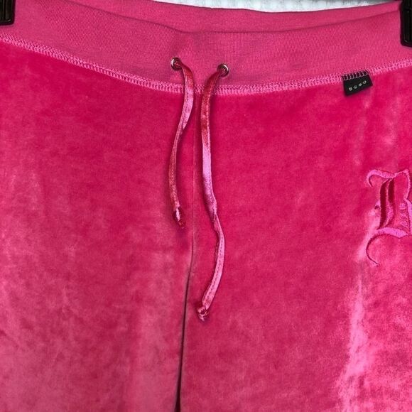 NWT BCBGMaxAzria Velour Pants in Hot Pink XL - Picture 2 of 10